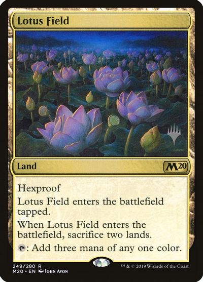 Lotus Field card art
