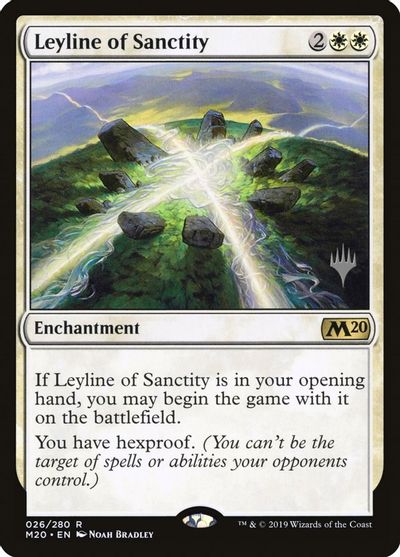 Leyline of Sanctity card art