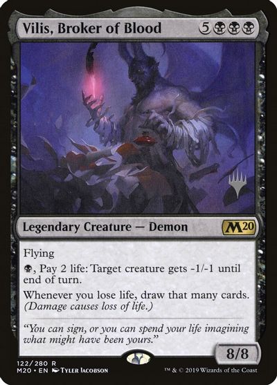 Vilis, Broker of Blood card art