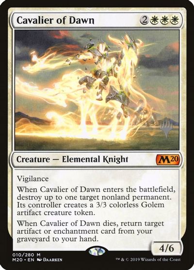 Cavalier of Dawn card art