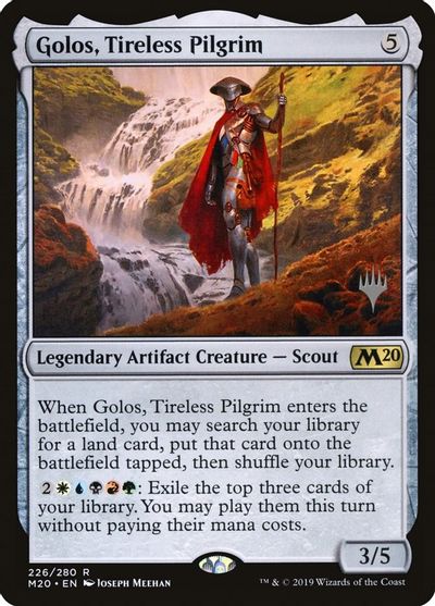 Golos, Tireless Pilgrim card art
