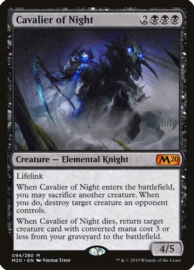 Cavalier of Night card art