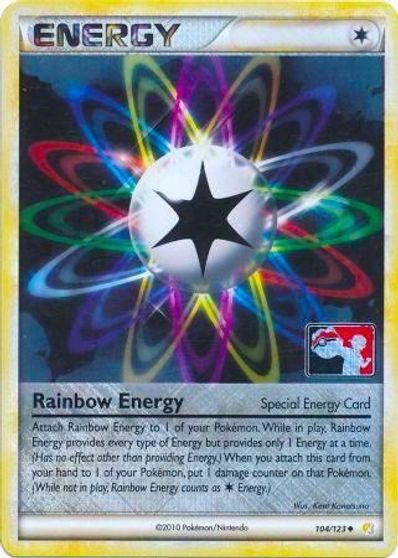 Rainbow Energy - 104/123 (League Promo) card art
