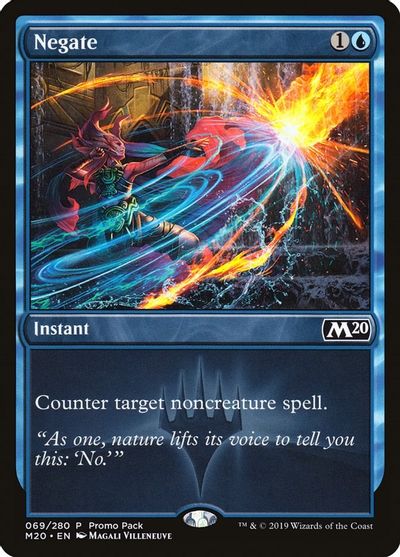 Negate card art