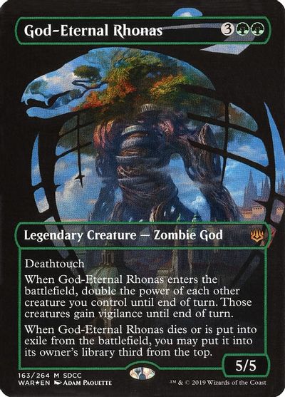 God-Eternal Rhonas (SDCC 2019 Exclusive) card art