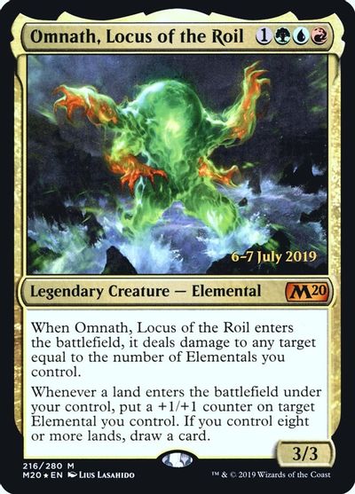 Omnath, Locus of the Roil card art