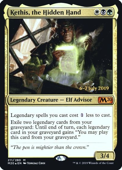 Kethis, the Hidden Hand card art