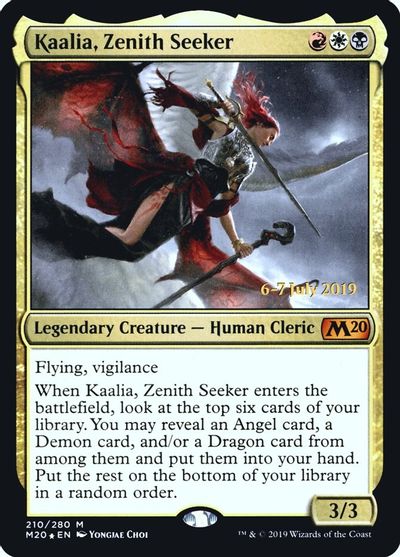 Kaalia, Zenith Seeker card art