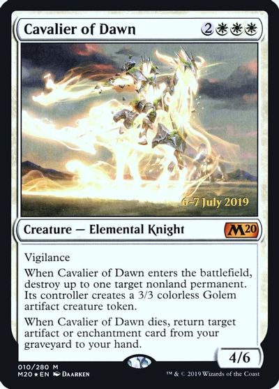 Cavalier of Dawn card art