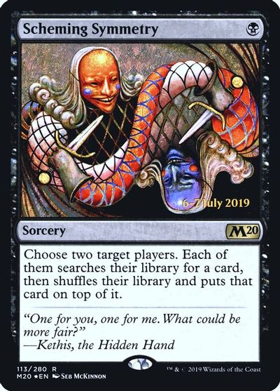 Scheming Symmetry card art