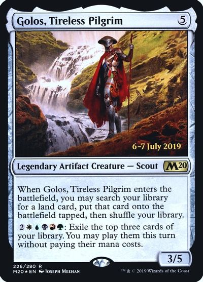 Golos, Tireless Pilgrim card art