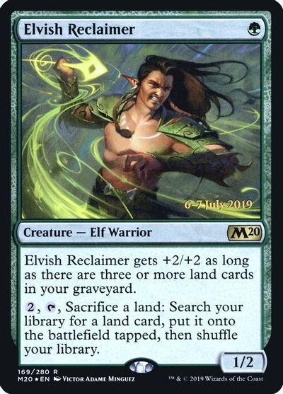 Elvish Reclaimer card art