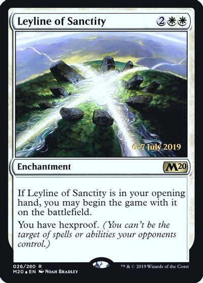 Leyline of Sanctity card art