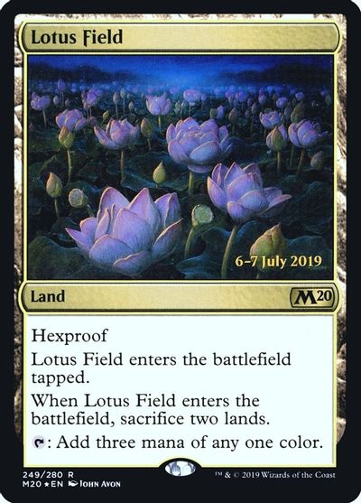 Lotus Field card art