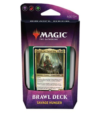 Throne of Eldraine - Brawl Deck "Savage Hunger" card art