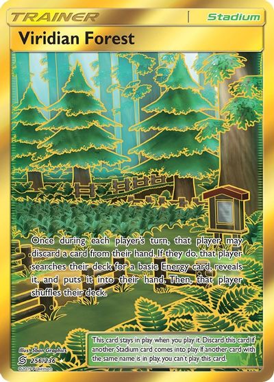 Viridian Forest (Secret) card art