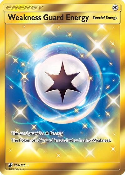 Weakness Guard Energy (Secret) card art