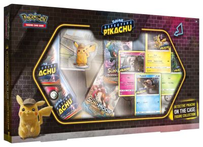 Detective Pikachu On the Case Figure Collection card art