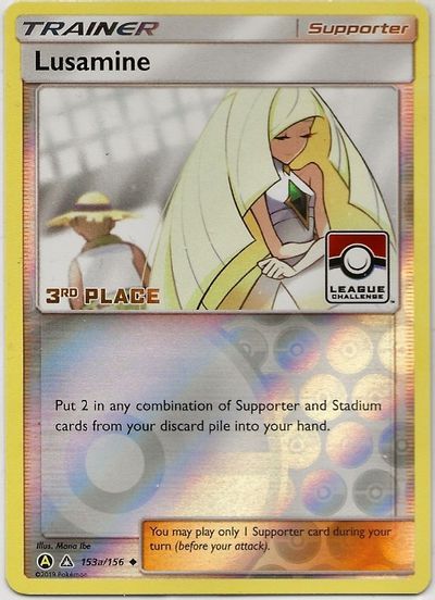 Lusamine - 153a/156 (League Challenge) [3rd Place] card art