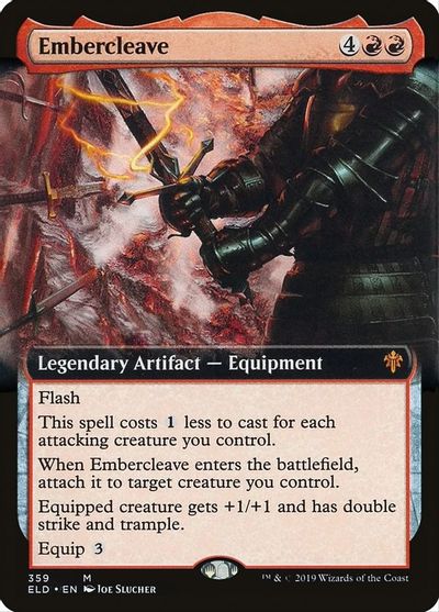 Embercleave (Extended Art) card art