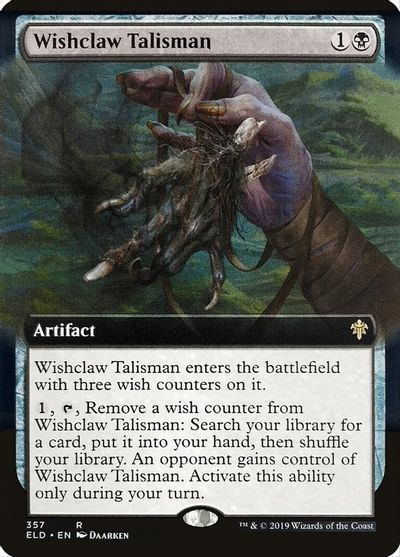 Wishclaw Talisman (Extended Art) card art