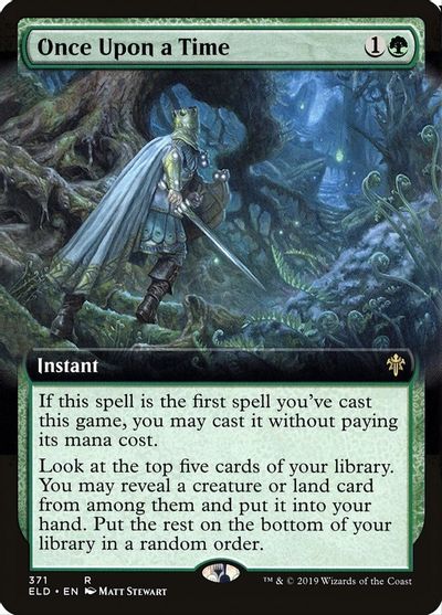 Once Upon a Time (Extended Art) card art