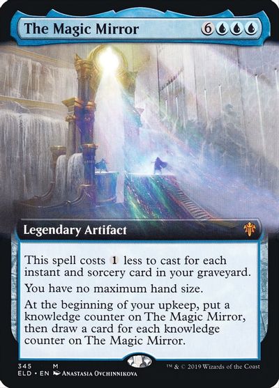 The Magic Mirror (Extended Art) card art