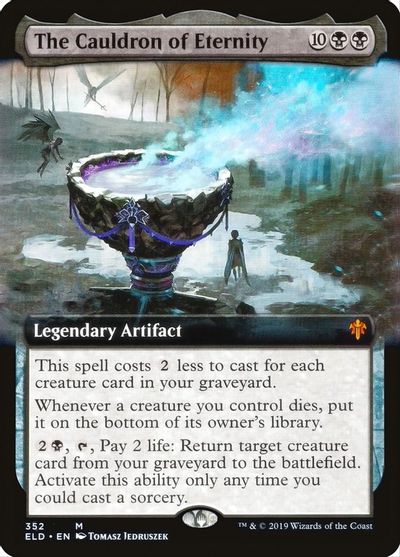 The Cauldron of Eternity (Extended Art) card art