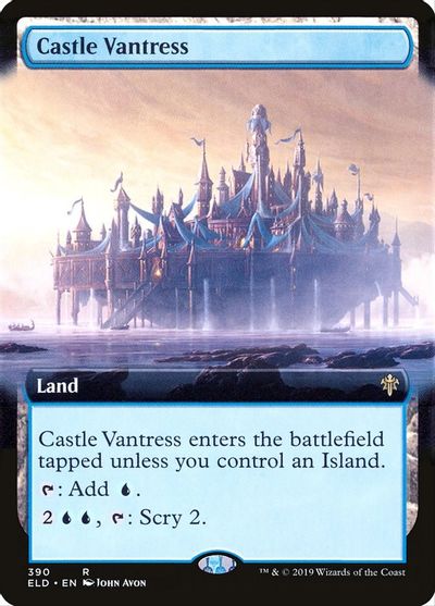 Castle Vantress (Extended Art) card art