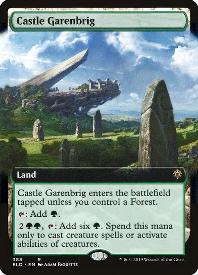Castle Garenbrig (Extended Art) card art