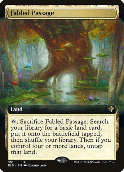 Fabled Passage (Extended Art) card art