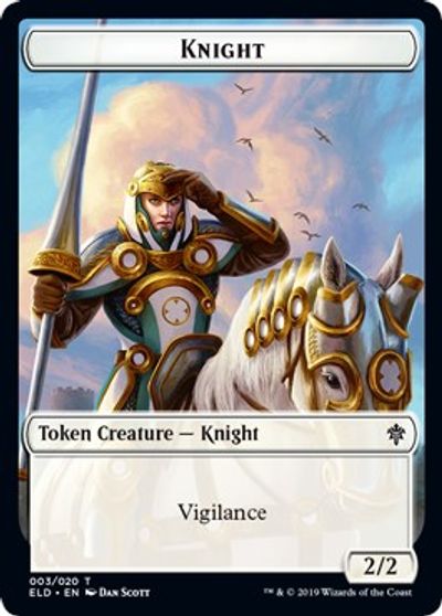 Knight Token card art