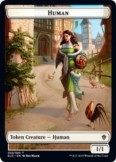 Human Token card art