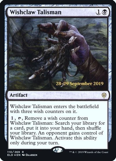 Wishclaw Talisman card art