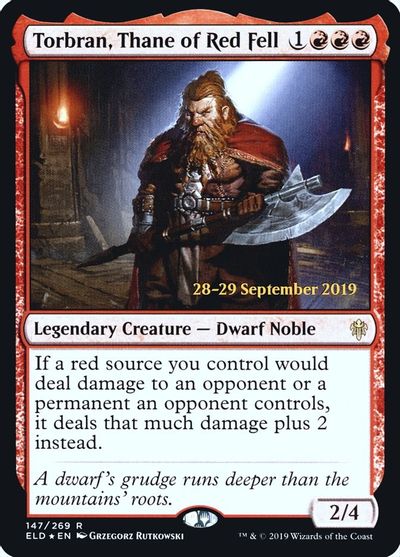 Torbran, Thane of Red Fell card art