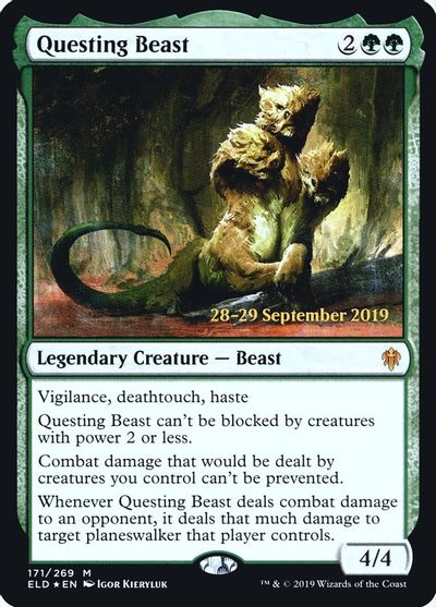 Questing Beast card art