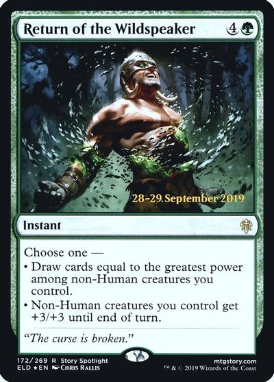 Return of the Wildspeaker card art