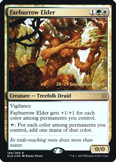 Faeburrow Elder card art