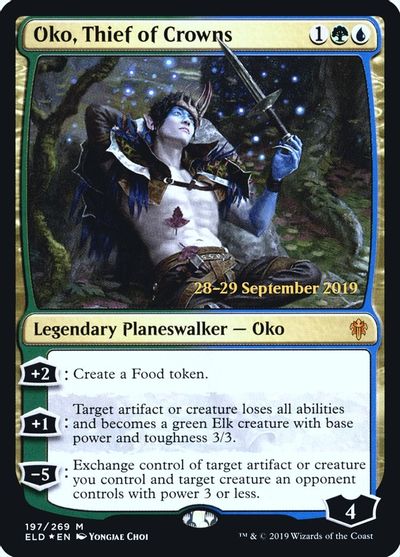 Oko, Thief of Crowns card art