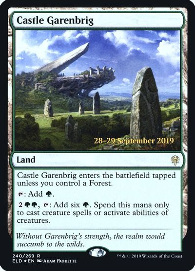 Castle Garenbrig card art