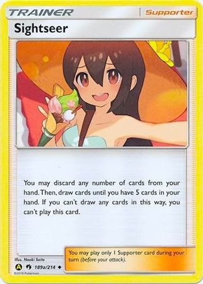 Sightseer - 189a/214 card art