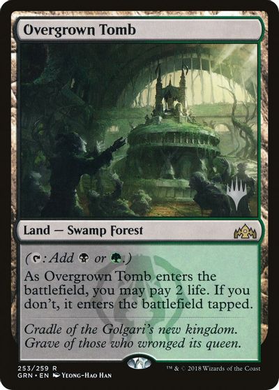 Overgrown Tomb card art