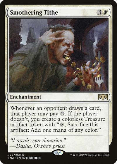 Smothering Tithe card art