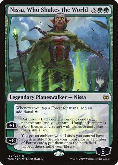 Nissa, Who Shakes the World card art