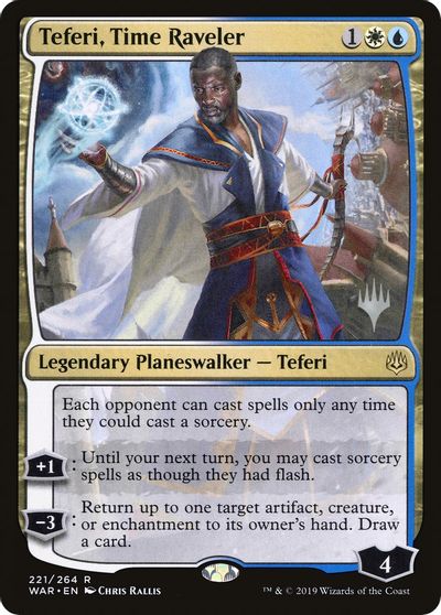 Teferi, Time Raveler card art