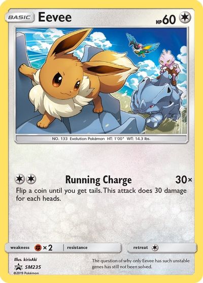 Eevee - SM235 card art