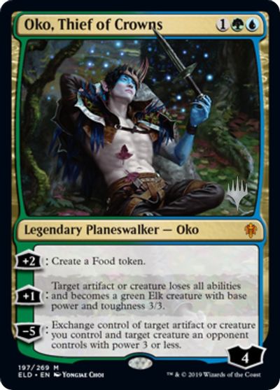 Oko, Thief of Crowns card art