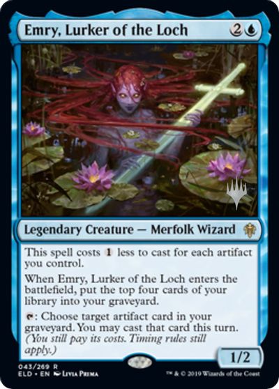Emry, Lurker of the Loch card art