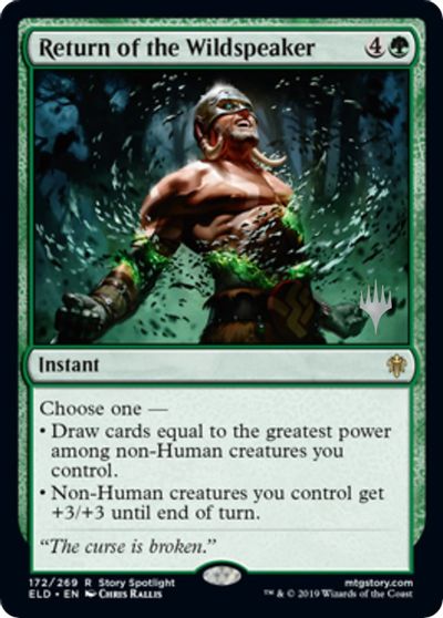 Return of the Wildspeaker card art