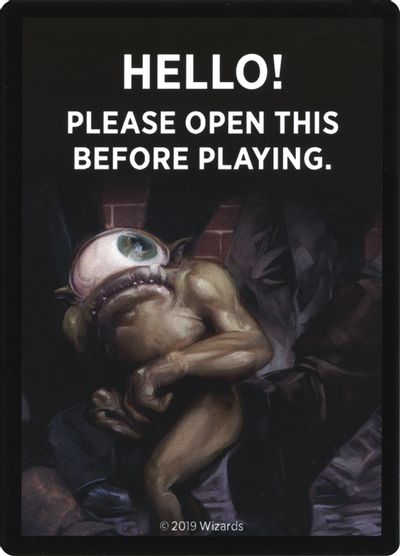 Corpse Knight Reminder Card (Knights' Charge Brawl Deck) card art